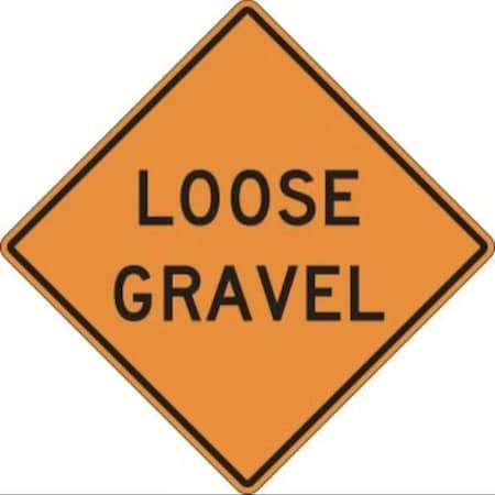 Accuform RIGID CONSTRUCT ION SIGN LOOSE GRAVEL FRK204HP